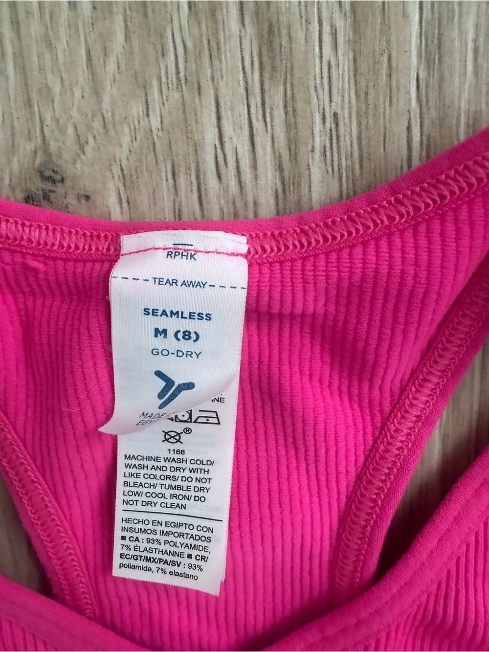 Old Navy Bright Pink Racerback Sports Bra for Kids